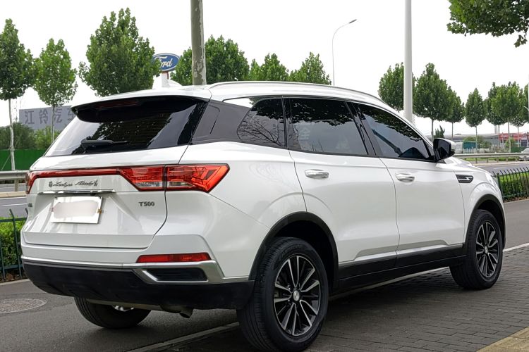 Used Zotye T500 2018 1.5T Automatic Luxury Model Rear Right 45 Deg