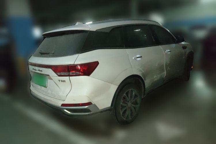 Used Zotye T500 2018 1.5T Automatic Luxury Model Rear Right 45 Deg