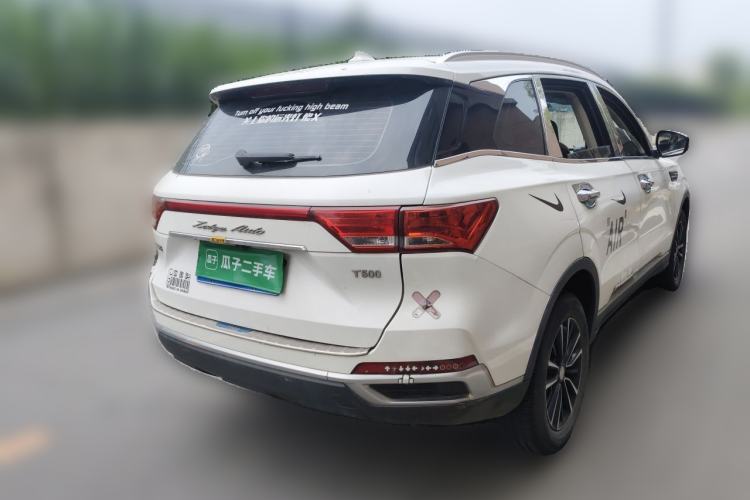 Used Zotye T500 2018 1.5T Automatic Luxury Model Rear Right 45 Deg