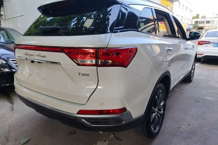Used Zotye T500 2018 1.5T Automatic Smart Connected Prestige Model Rear Right 45 Deg