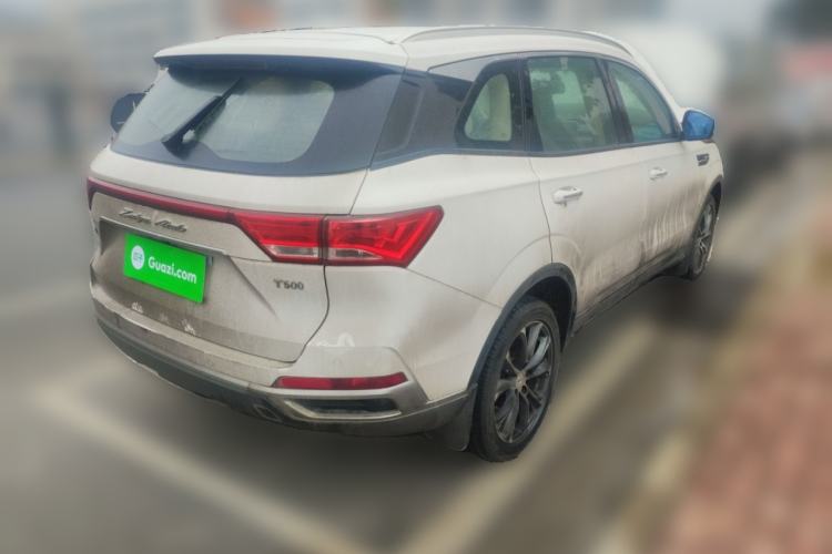 Used Zotye T500 2018 1.5T Manual Luxury Model Rear Right 45 Deg