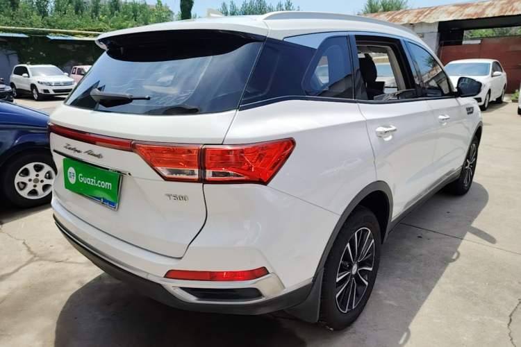 Used Zotye T500 2018 1.5T Manual Luxury Model Rear Right 45 Deg