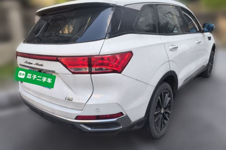 Used Zotye T500 2018 1.5T Manual Luxury Model Rear Right 45 Deg