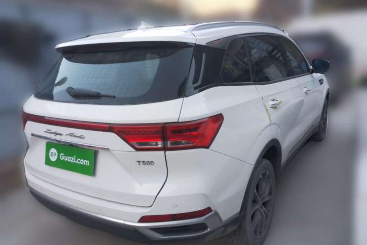 Used Zotye T500 2018 1.5T Automatic Smart Connected Prestige Model Rear Right 45 Deg