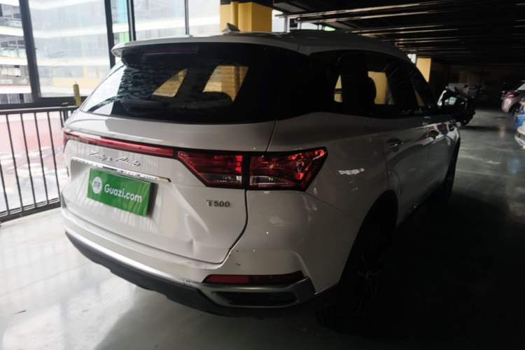 Used Zotye T500 2018 1.5T Automatic Luxury Model Rear Right 45 Deg