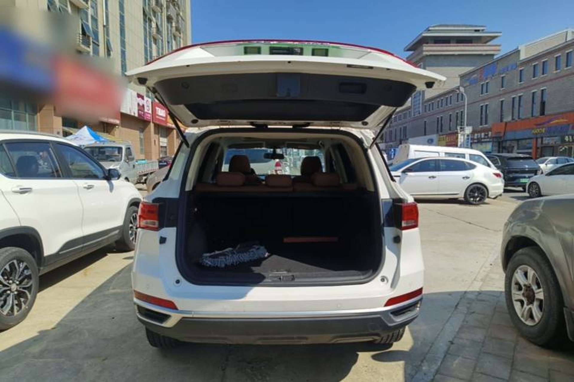 Used Zotye T500 2018 1.5T Automatic Smart Connected Prestige Model Trunk