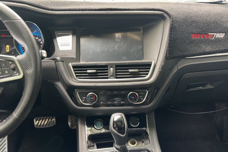 Used Zotye T600 2018 Sport Edition 1.5T Automatic Prestige Model Audio And AC Panel