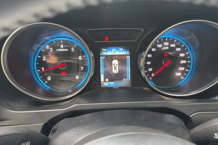 Used Zotye T600 2018 Sport Edition 1.5T Automatic Prestige Model Instrument Cluster