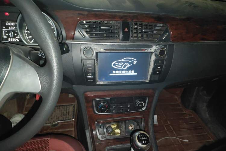 Used Zotye T600 2014 1.5T Manual Elite Edition Audio And AC Panel