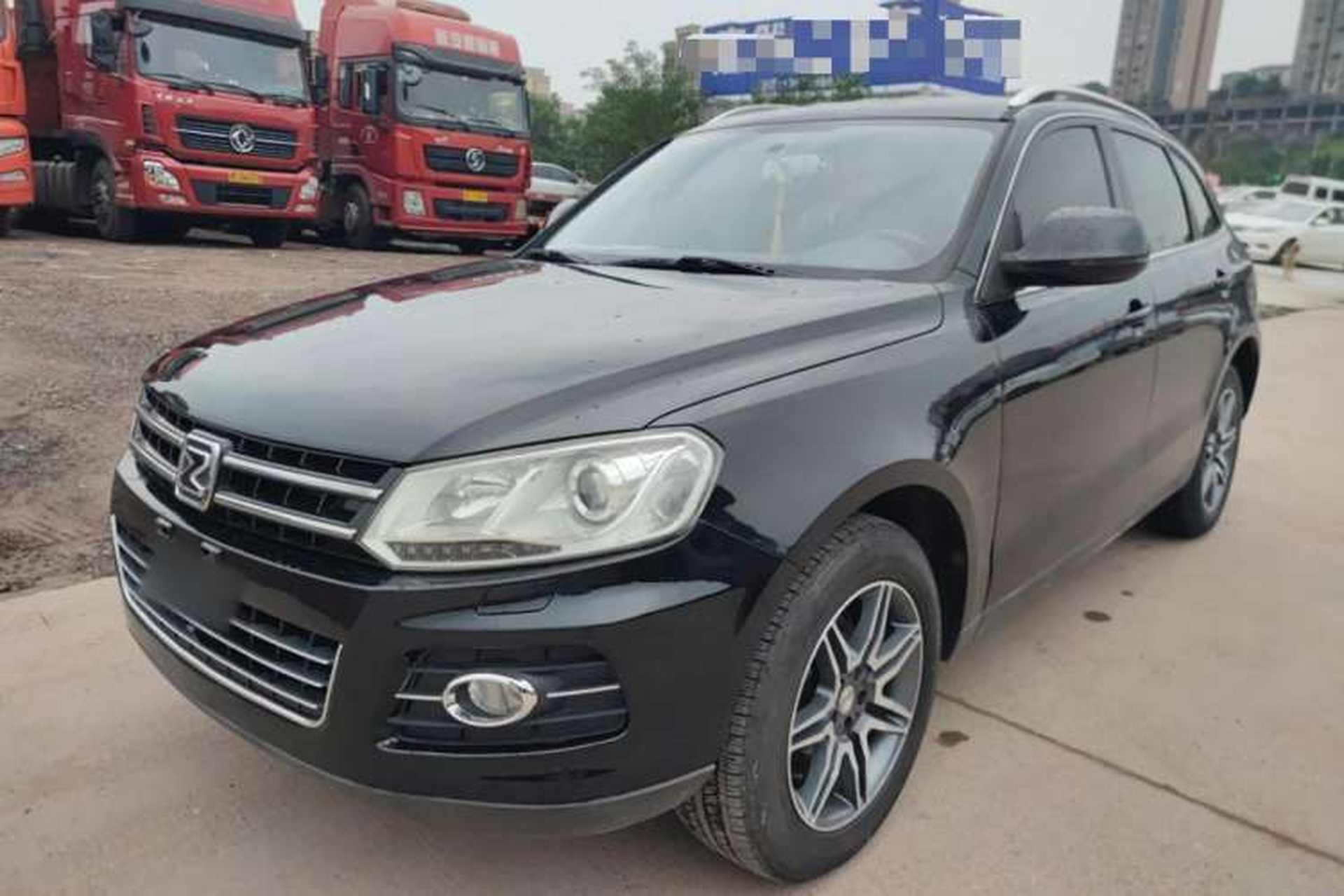 Used Zotye T600 2014 2.0T DCT Luxury Version Front Left 45 Deg