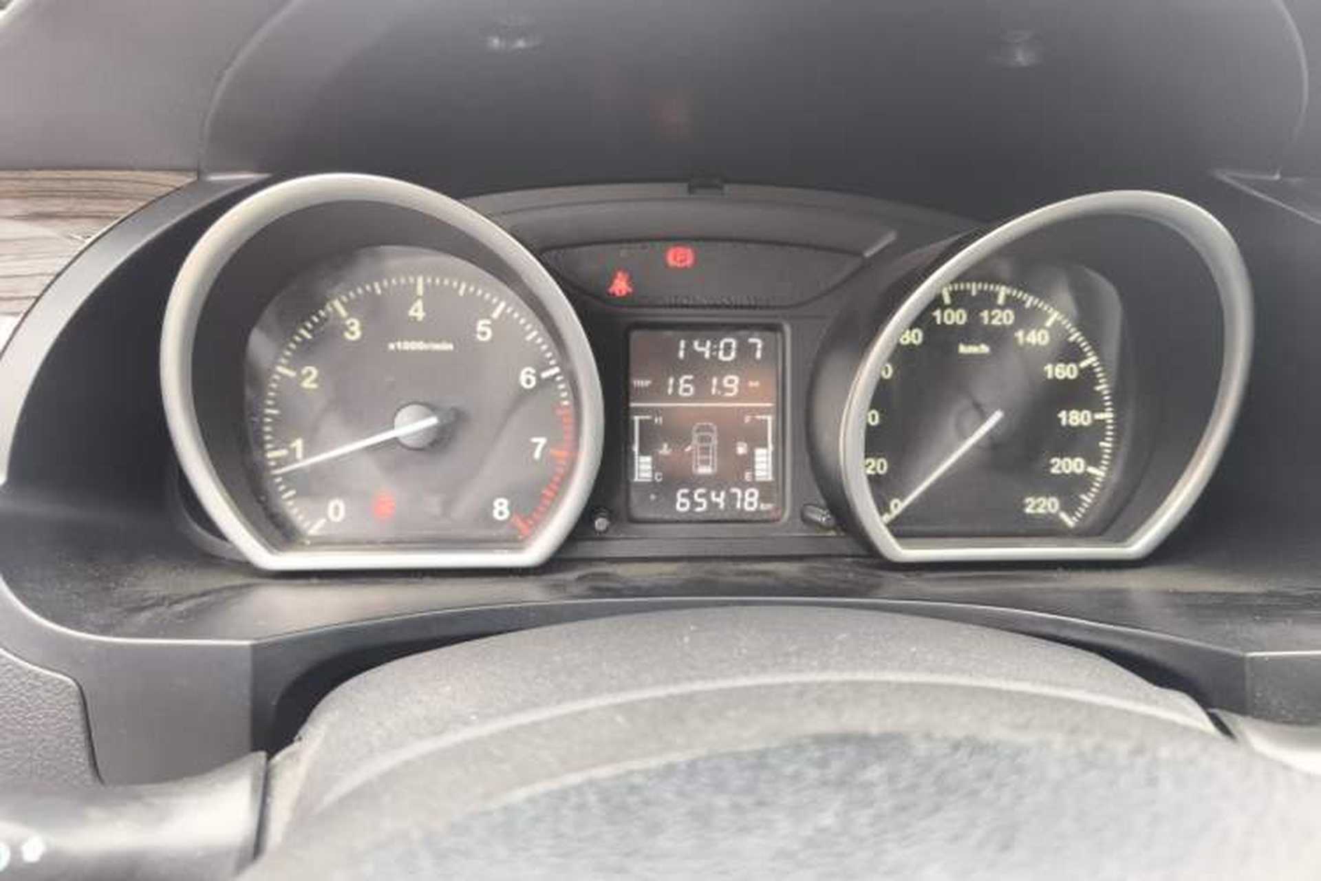 Used Zotye T600 2014 1.5T Manual Luxury Model Instrument Cluster