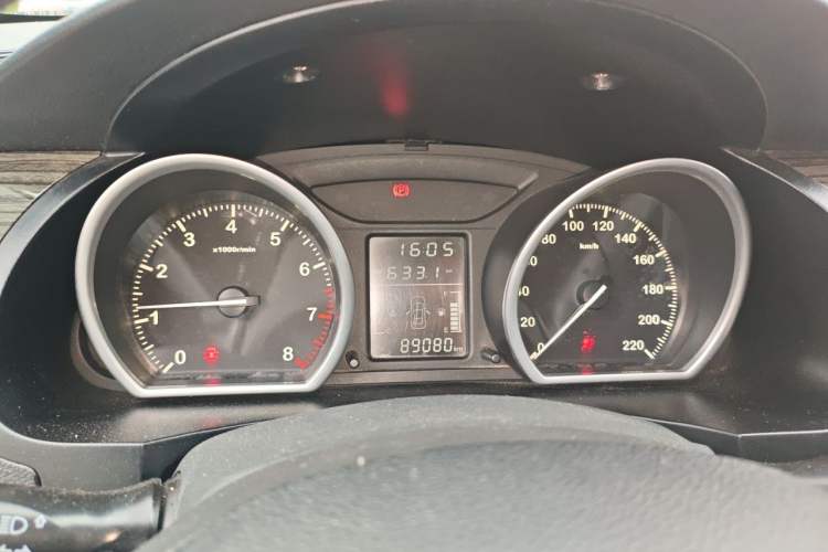 Used Zotye T600 2014 1.5T Manual Elite Edition Instrument Cluster