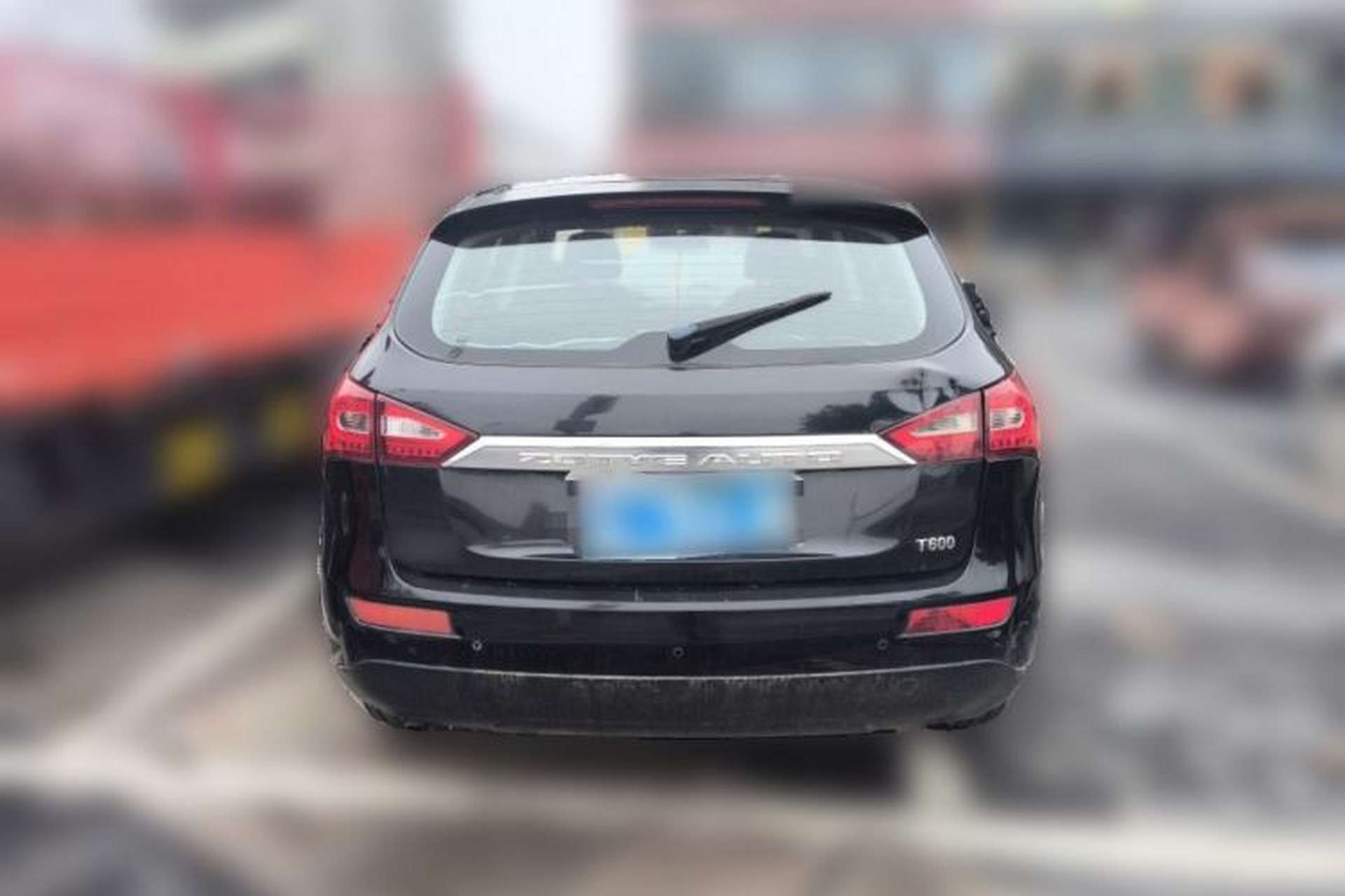 Used Zotye T600 2014 1.5T Manual Luxury Model Rear