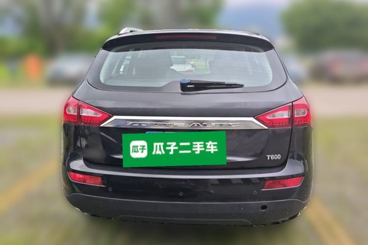 Used Zotye T600 2014 1.5T Manual Elite Edition Rear