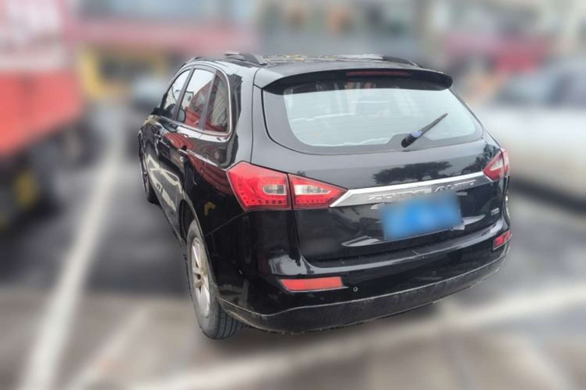 Used Zotye T600 2014 1.5T Manual Luxury Model Rear Left 45 Deg
