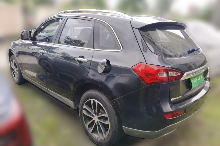 Used Zotye T600 2014 2.0T DCT Luxury Version Rear Left 45 Deg