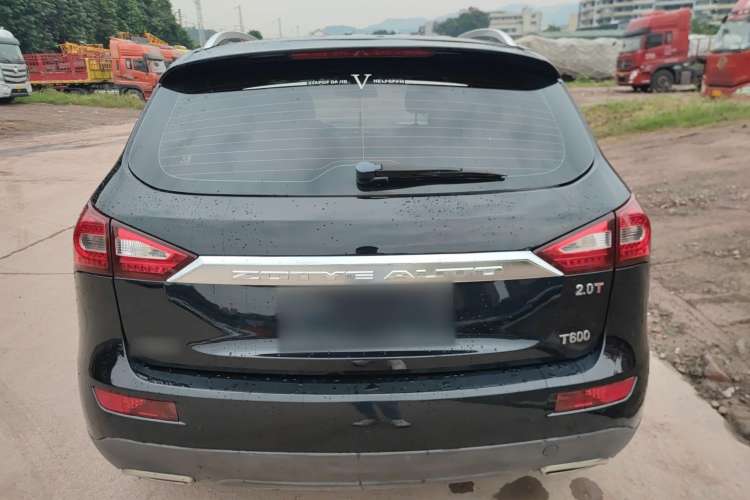 Used Zotye T600 2014 2.0T DCT Luxury Version Rear