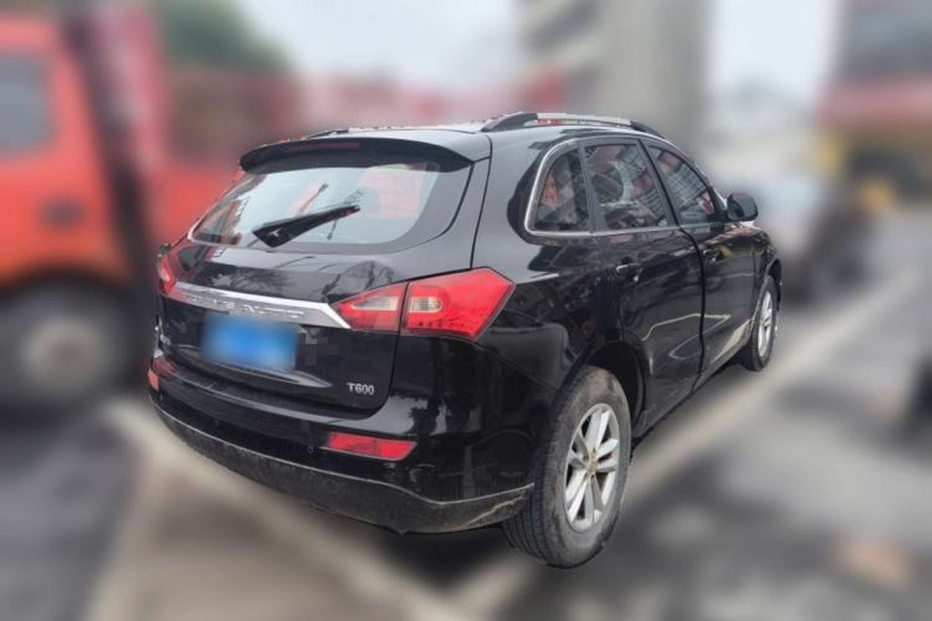 Used Zotye T600 2014 1.5T Manual Luxury Model Rear Right 45 Deg