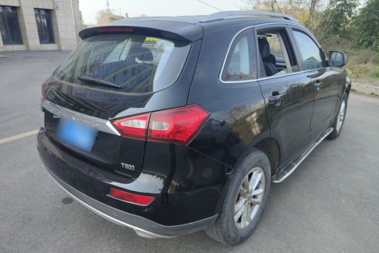 Used Zotye T600 2014 1.5T Manual Elite Edition Rear Right 45 Deg