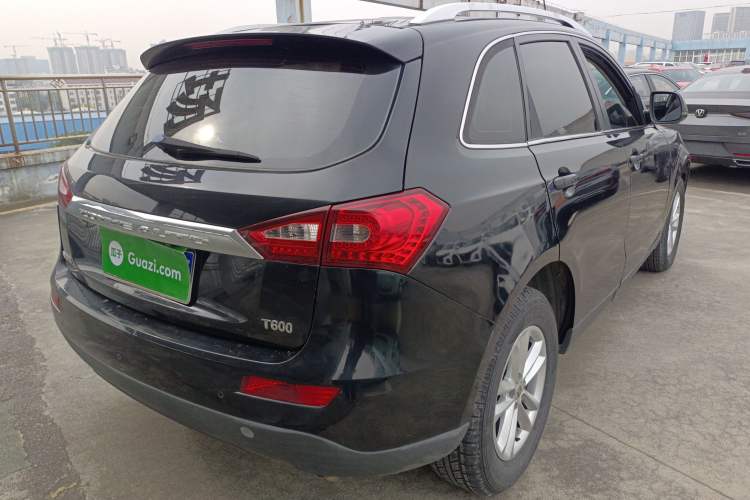 Used Zotye T600 2014 1.5T Manual Luxury Model Rear Right 45 Deg