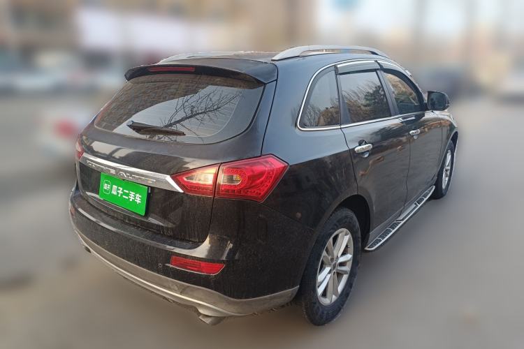 Used Zotye T600 2014 1.5T Manual Luxury Model Rear Right 45 Deg