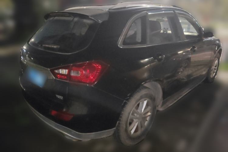Used Zotye T600 2014 1.5T Manual Elite Edition Rear Right 45 Deg