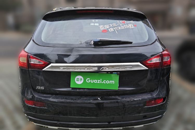 Used Zotye T600 2014 1.5T Manual Luxury Model Rear