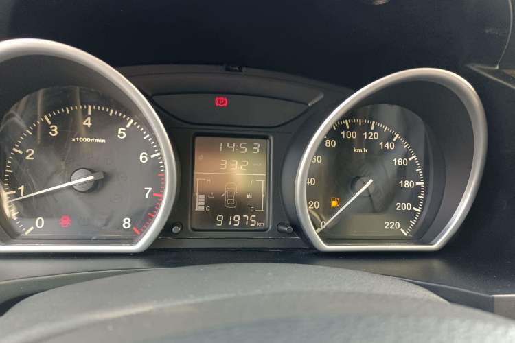 Used Zotye T600 2014 1.5T Manual Luxury Model Instrument Cluster