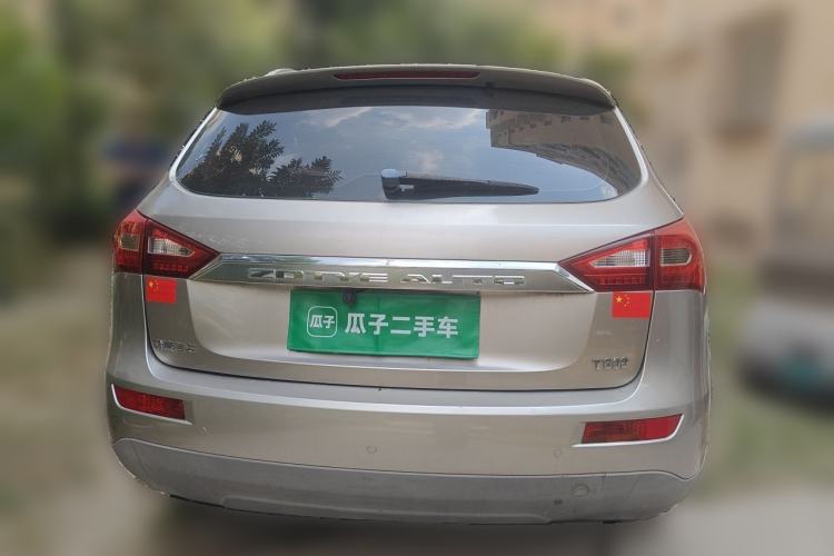 Used Zotye T600 2014 1.5T Manual Luxury Model Rear