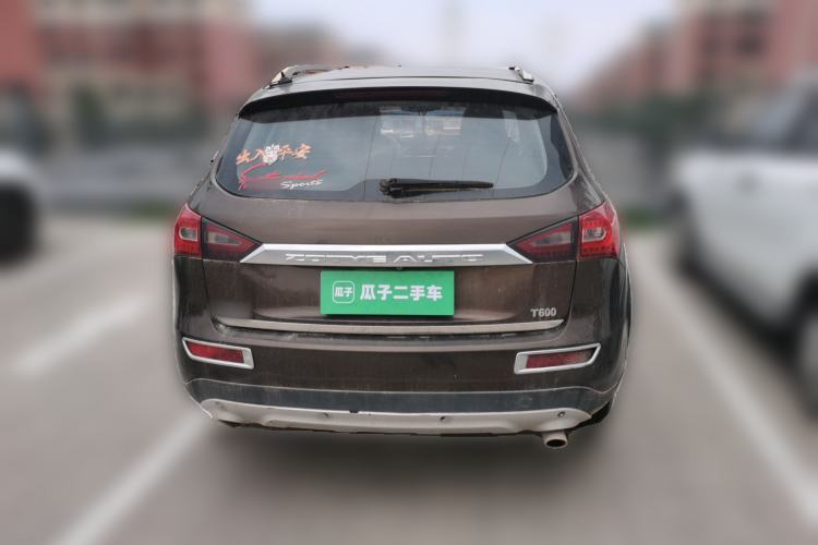 Used Zotye T600 2014 1.5T Manual Elite Edition Rear