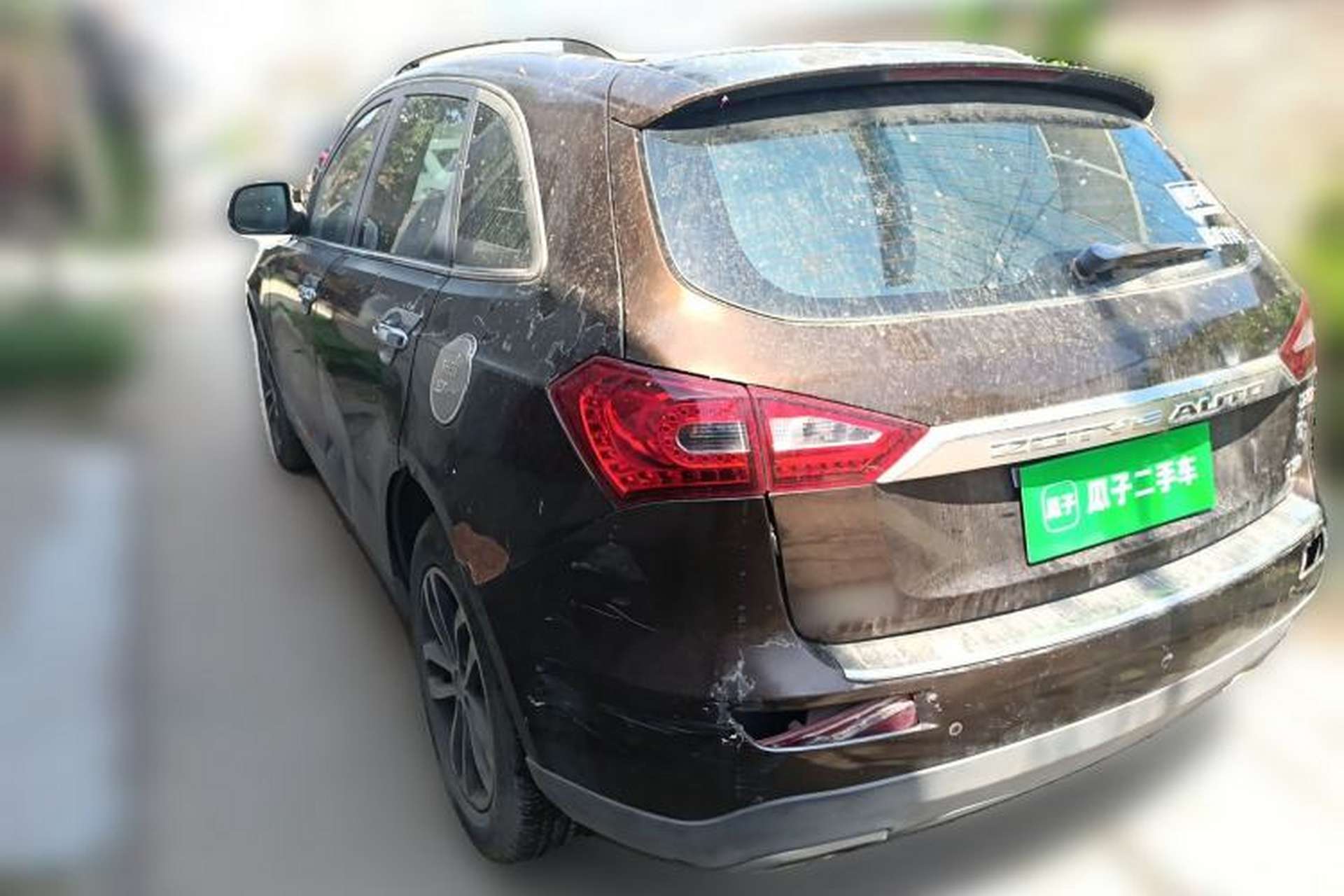 Used Zotye T600 2014 2.0T DCT Luxury Version Rear Left 45 Deg