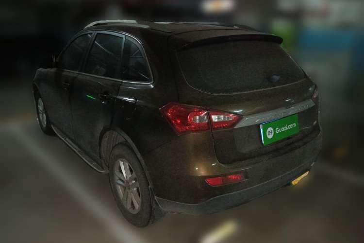 Used Zotye T600 2014 1.5T Manual Elite Edition Rear Left 45 Deg