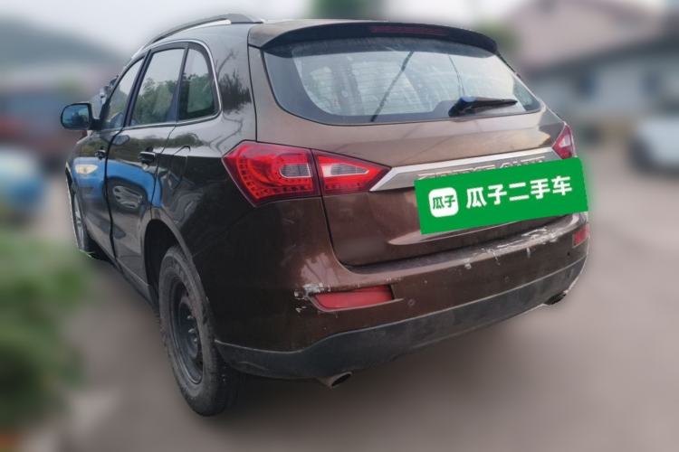 Used Zotye T600 2014 1.5T Manual Luxury Model Rear Left 45 Deg