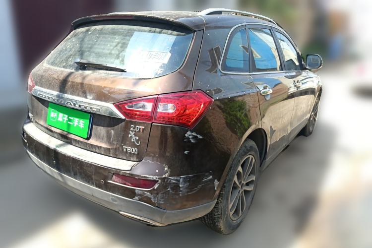 Used Zotye T600 2014 2.0T DCT Luxury Version Rear Right 45 Deg