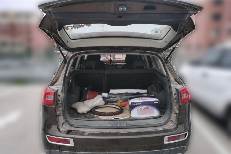 Used Zotye T600 2014 1.5T Manual Elite Edition Trunk
