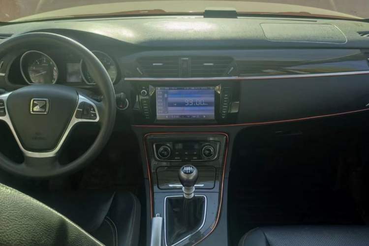 Used Zotye T600 2014 1.5T Manual Luxury Model Audio And AC Panel