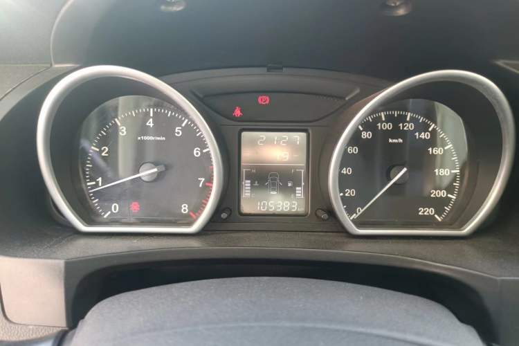 Used Zotye T600 2014 1.5T Manual Luxury Model Instrument Cluster