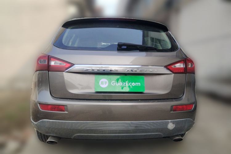 Used Zotye T600 2014 1.5T Manual Elite Edition Rear