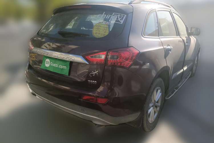 Used Zotye T600 2014 1.5T Manual Luxury Model Rear Right 45 Deg