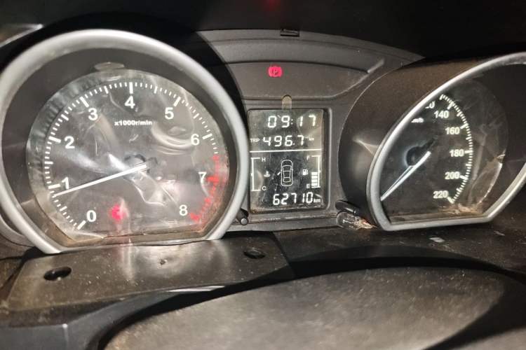 Used Zotye T600 2014 1.5T Manual Luxury Model Instrument Cluster
