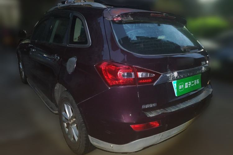 Used Zotye T600 2014 1.5T Manual Luxury Model Rear Left 45 Deg