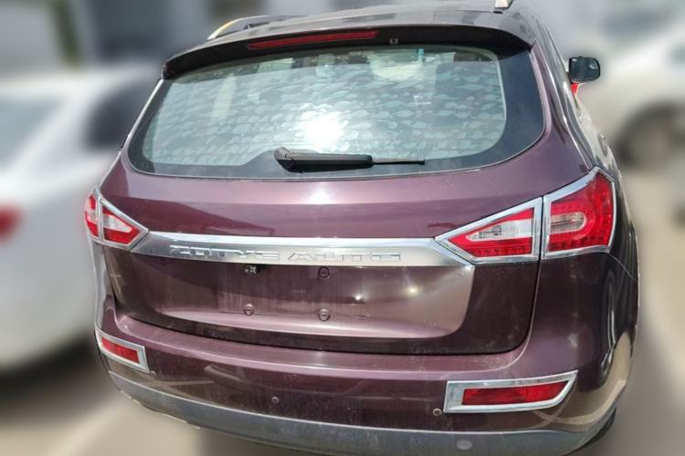 Used Zotye T600 2014 1.5T Manual Elite Edition Rear