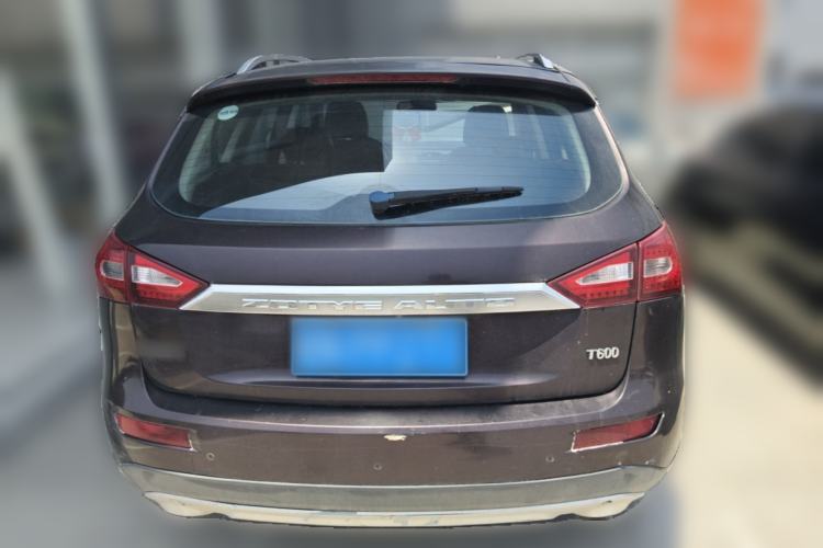 Used Zotye T600 2014 1.5T Manual Flagship Version Rear