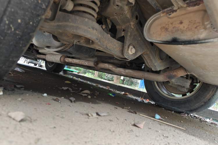 Used Zotye T600 2014 1.5T Manual Elite Edition Chassis Rear