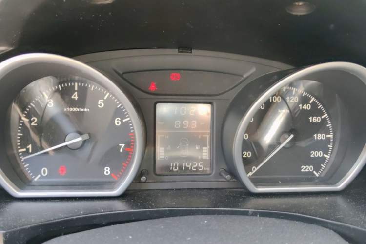 Used Zotye T600 2014 1.5T Manual Luxury Model Instrument Cluster