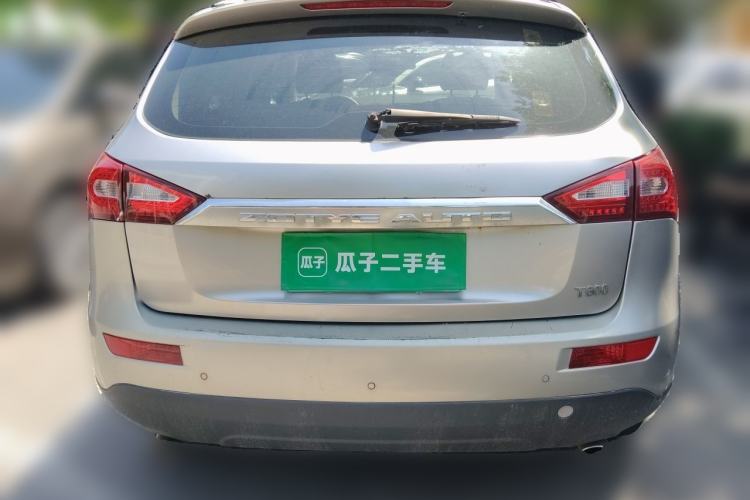 Used Zotye T600 2014 1.5T Manual Luxury Model Rear