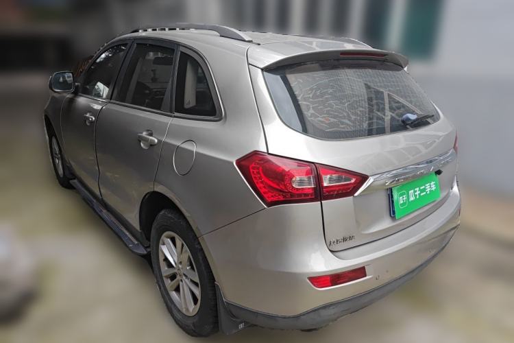 Used Zotye T600 2014 1.5T Manual Luxury Model Rear Left 45 Deg