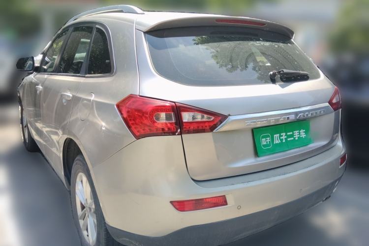 Used Zotye T600 2014 1.5T Manual Luxury Model Rear Left 45 Deg
