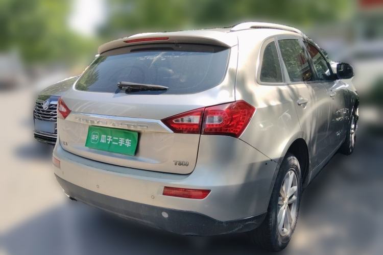 Used Zotye T600 2014 1.5T Manual Luxury Model Rear Right 45 Deg