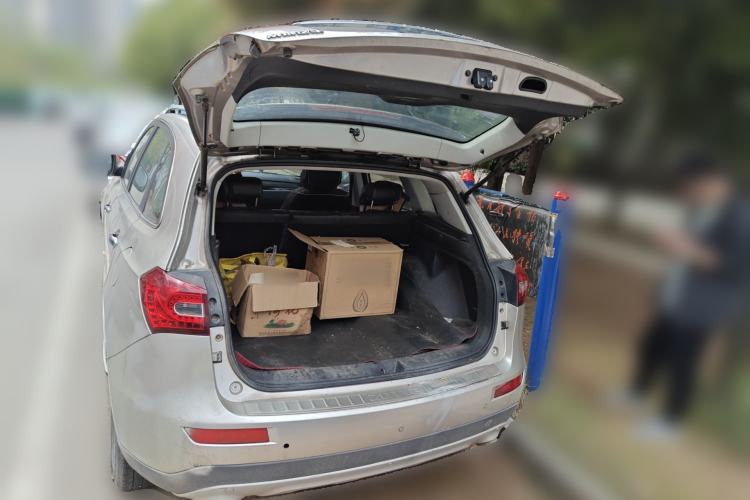Used Zotye T600 2014 1.5T Manual Elite Edition Trunk